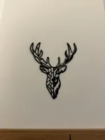 Renne low poly - déco murale — photo 3