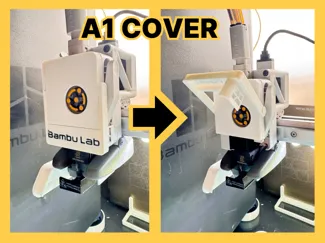 Easy-swap nozzle cover for A1 series