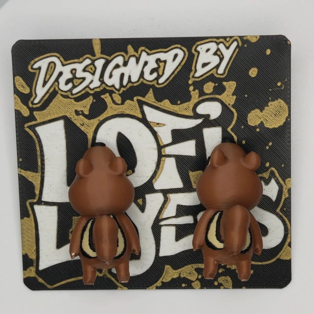 Chipmunk Chomper Earrings view 3