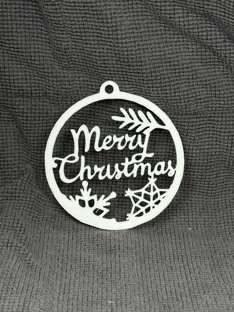 Merry Christmas Ornament 