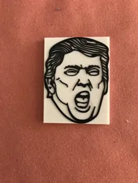 Magnet caricature Donald Trump — photo 2
