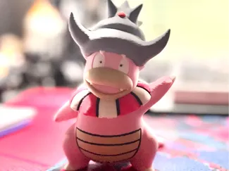 Slowking colored with AMS