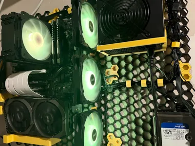 120mm Fan mount HSW (Honeycomb)