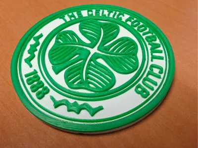 CelticFC Embossed Coaster - 0.2mm layer,15% infill