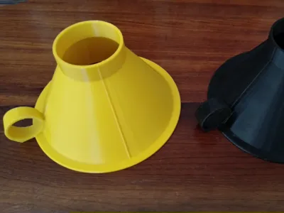 Wide Funnel v2 for filling glass bottles