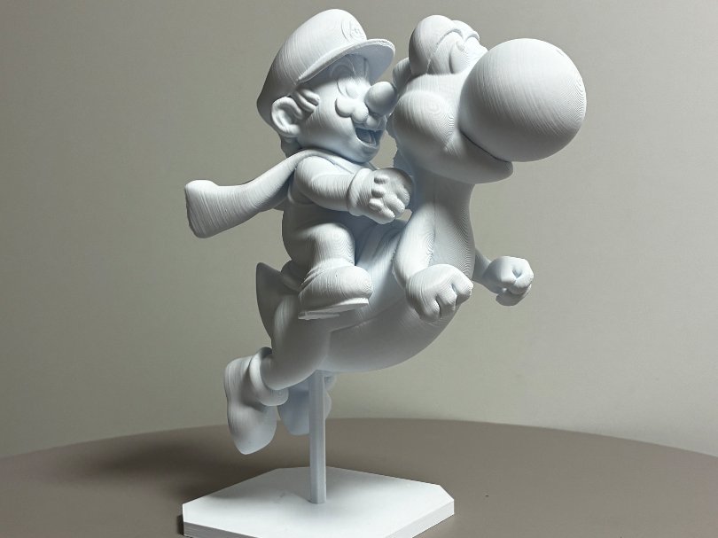 SNES Super Mario World Cape Mario on Yoshi
