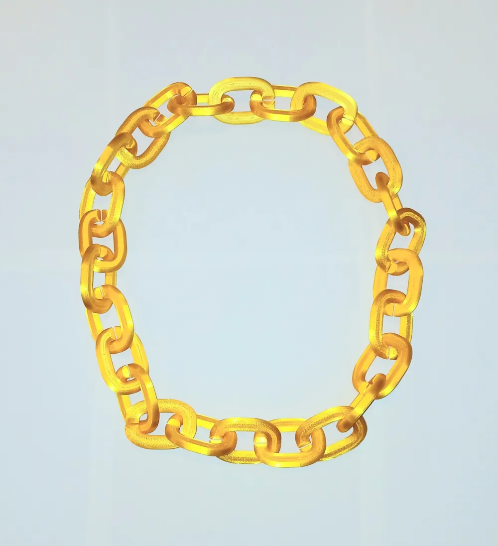 Modular Chain Model Modular Fan Chain - Free 3D Print Model - MakerWorld