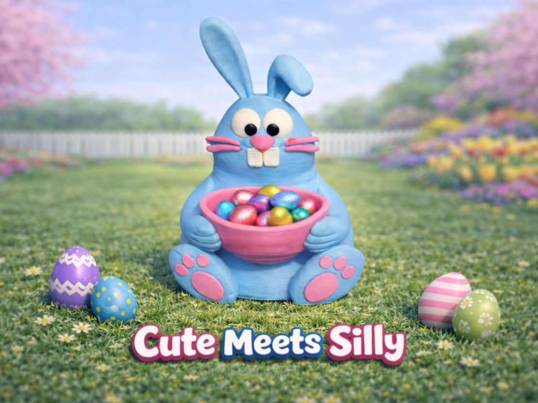 Bobby Goofy Bunny Bowl – Cozy Silly Collection