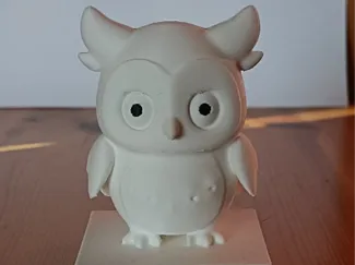 Littele cute wise owl