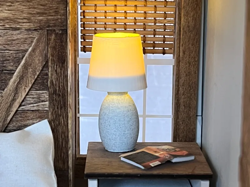 Working Dollhouse Lamp 