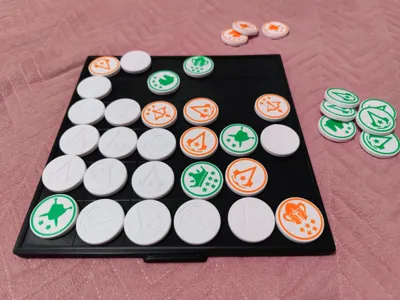 Assassin Chess (Print-in-Place, Flip-Top Portable Chessboard Box)