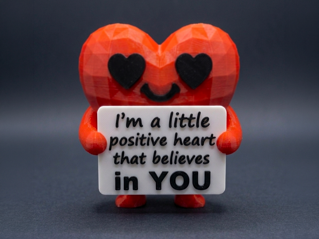 The positive heart that believes in you - No AMS