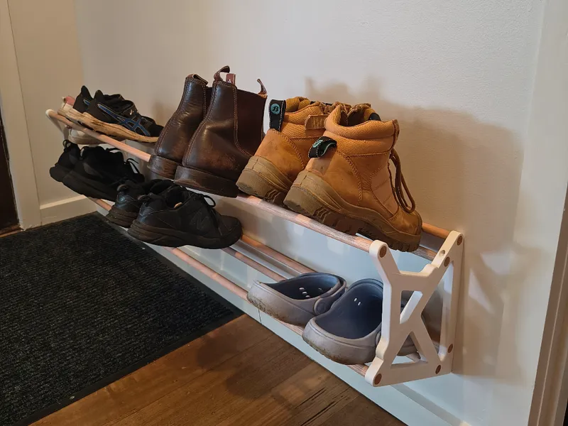 2 Teir Shoe Rack