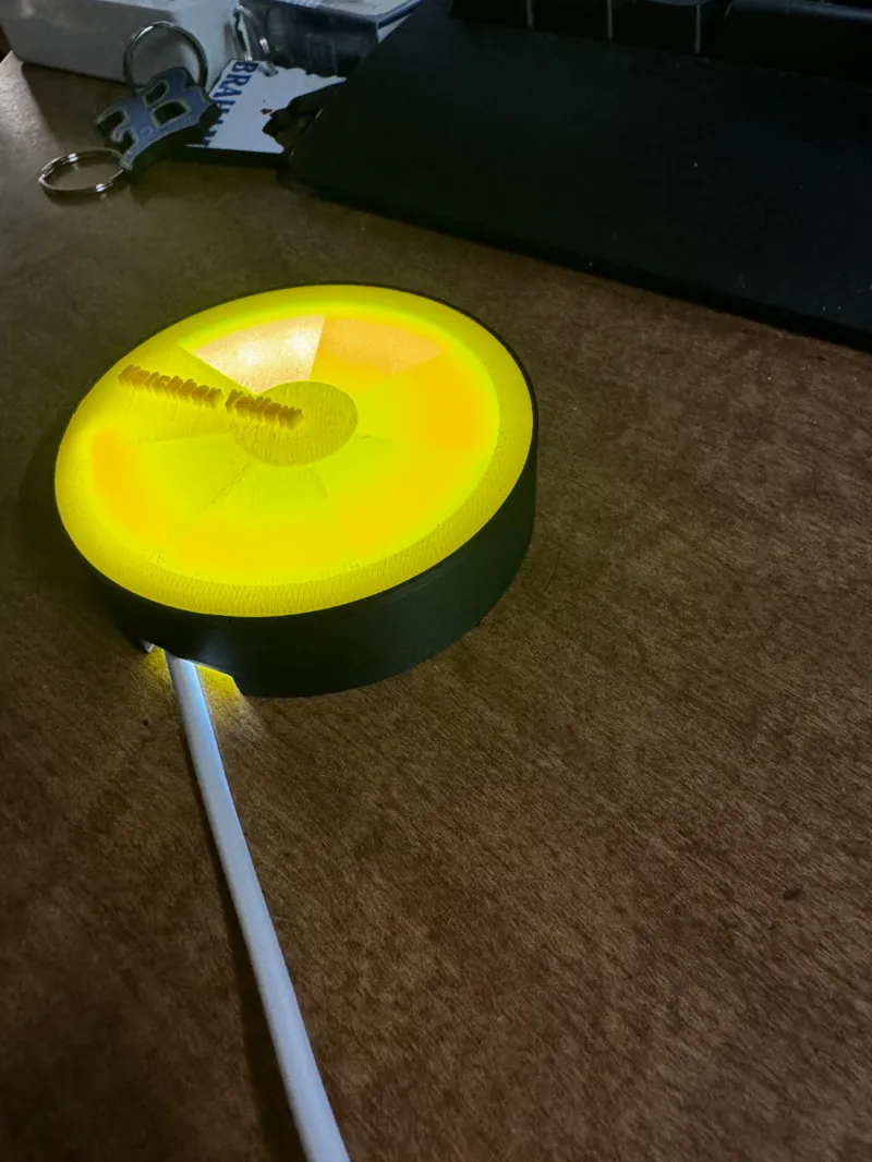 transparency test w/disc holder and light box