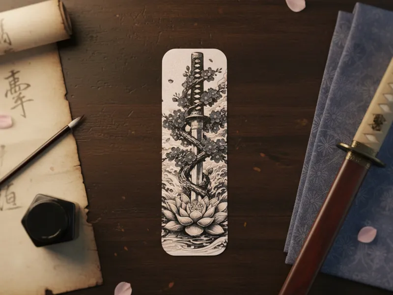 Bookmark Samurai Sword