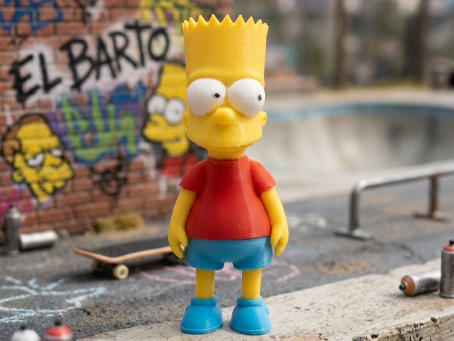Bart Simpson con o senza AMS