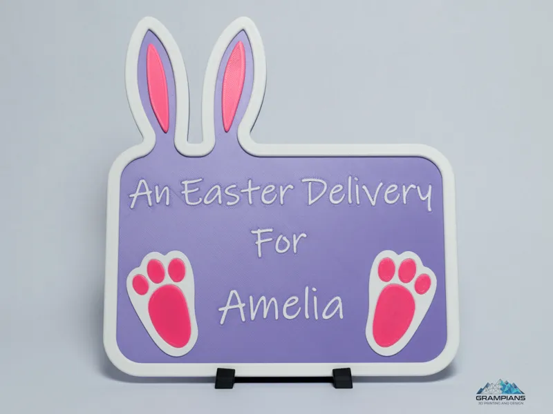 Personalised Easter Crate Sign