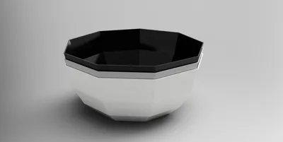 Low Poly Bowl - Free 3D Print Model - MakerWorld