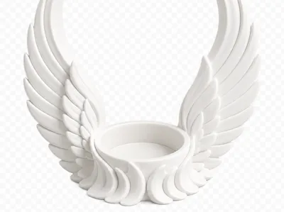 Angel Wing Tealight Holder