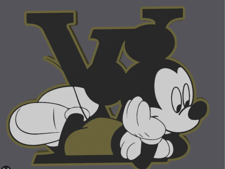 Lightbox – Cartoon Relax Premium LV mickey 