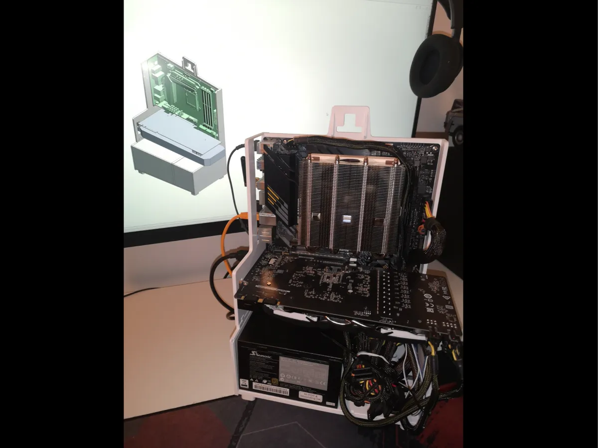 Open frame matx case - Free 3D Print Model - MakerWorld