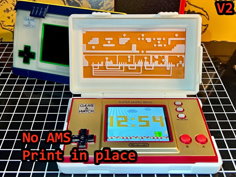 Case for Game & Watch - Mario Edition