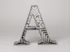Letter A - Octagram - 0.2mm layer, 2 walls, 10% infill