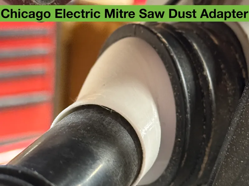 Chicago Electric Mitre Saw/Shop Vac Dust Adapter