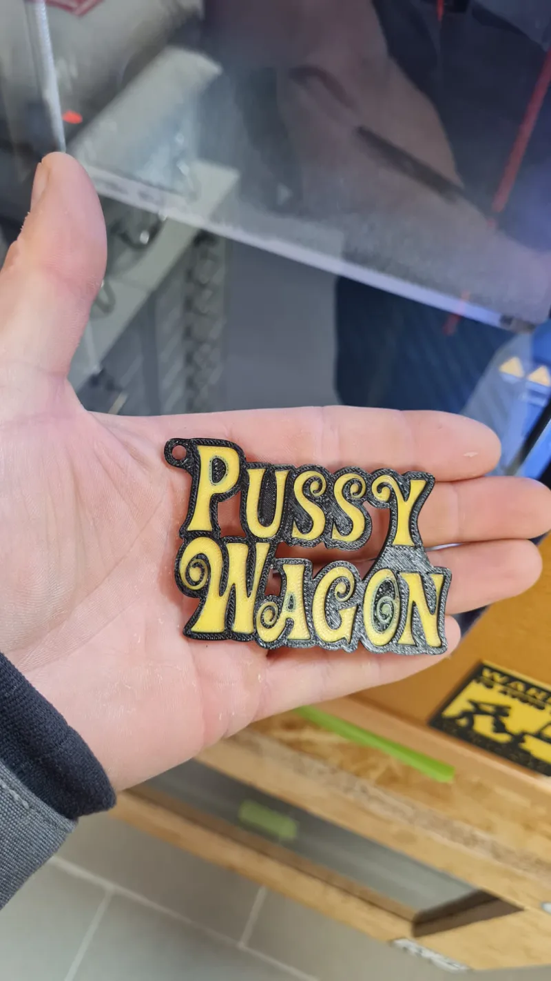 Keychain Pussy Wagon