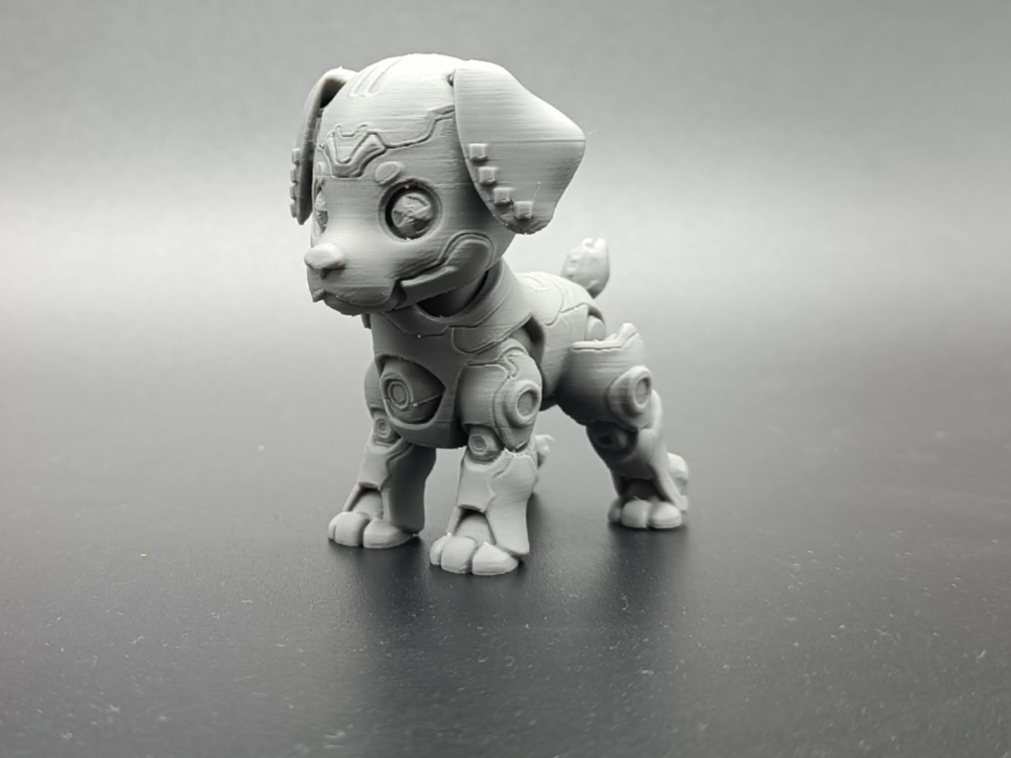 Neon Robot Puppy Cute Cyber Dog Toy