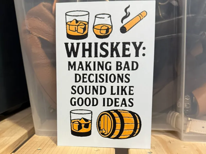 Whiskey Sign – HueForge