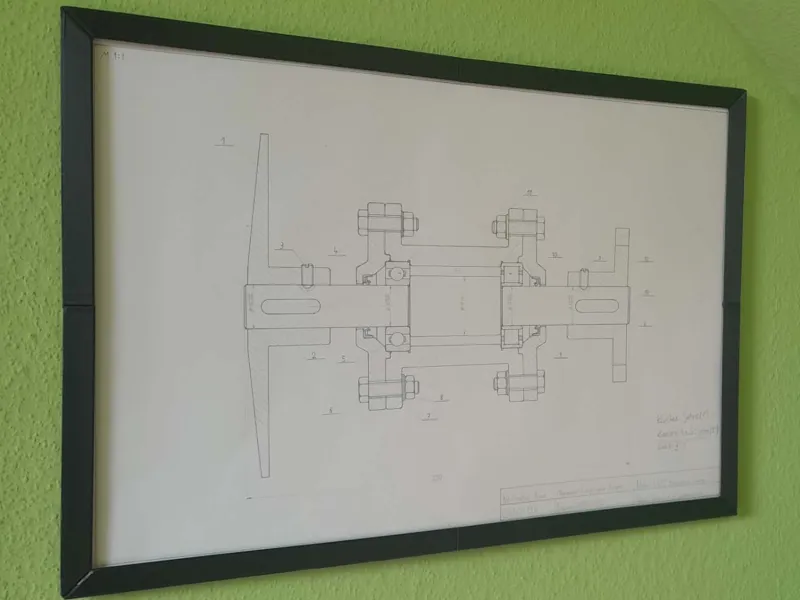Frame for A3 paper