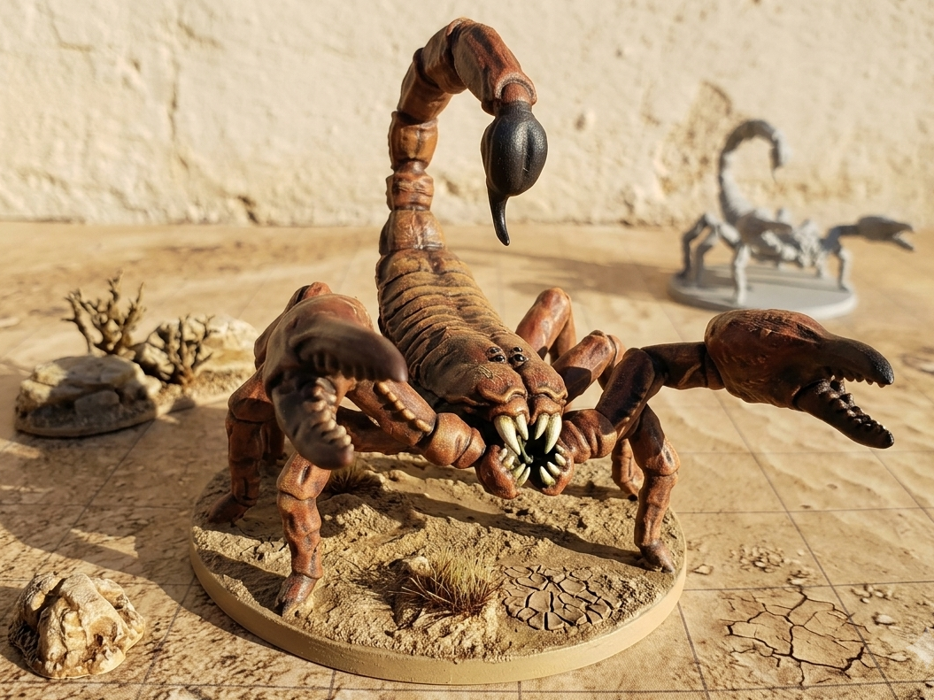 DnD Giant Scorpion miniature