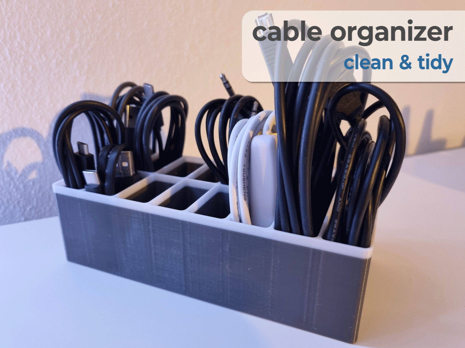 Einfacher Kabel Organizer