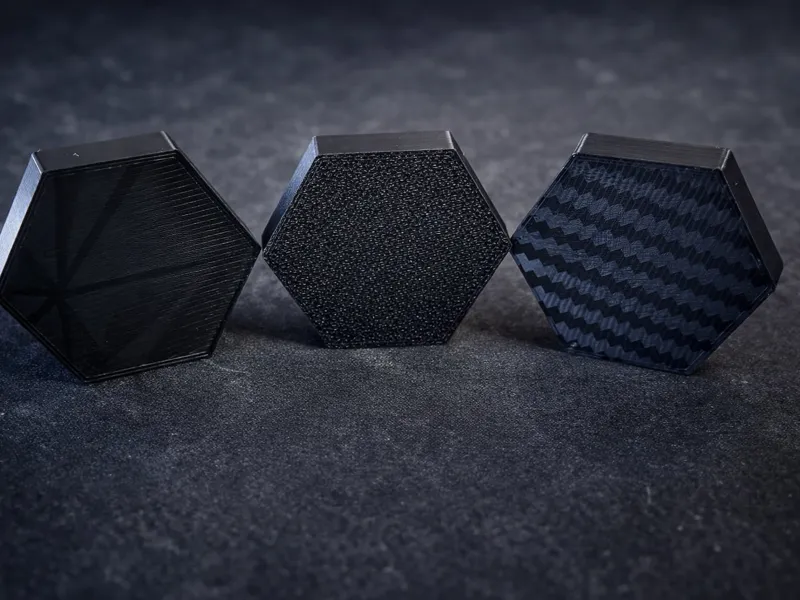 Build Plate Texture Sampler – PEI Surface Showcase