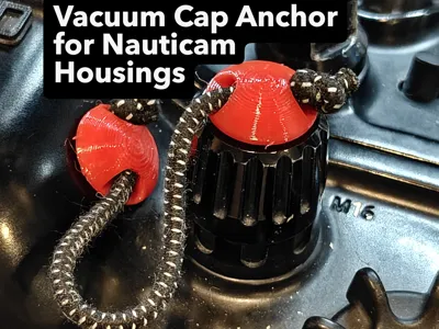 Vacuum Cap Anchor for Nauticam Housings