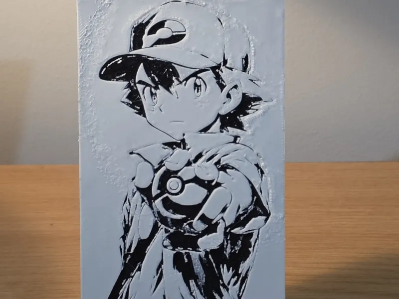 Hueforge - Pokémon - Ash Ketchum 1