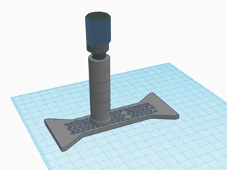 GPU Support With Bracket For Fan Mount