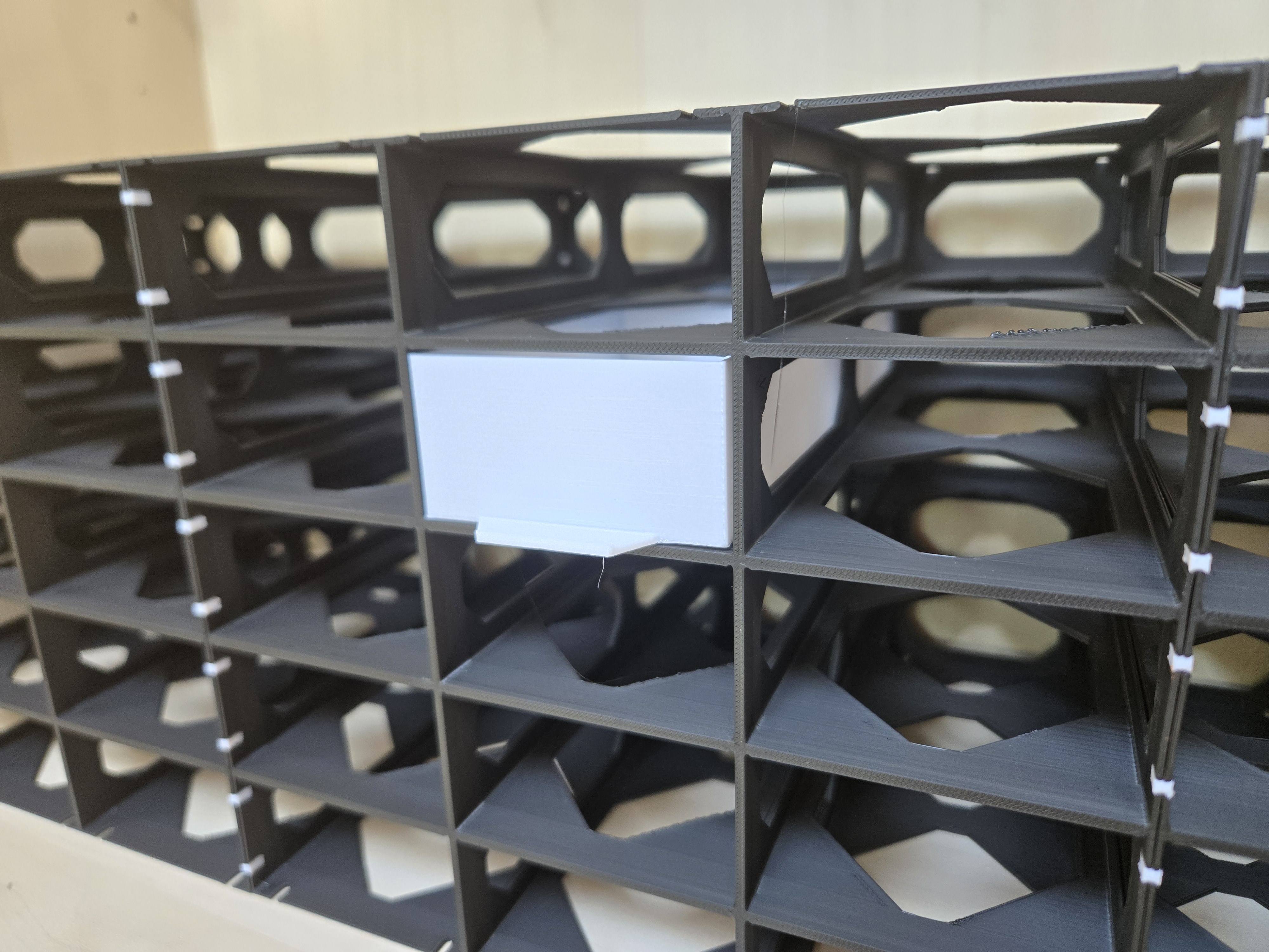 Miniatura 2 do modelo 3D Lightweight Modular Drawer System v2 - Parametric