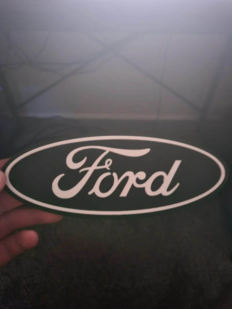 Ford Logo Hueforge