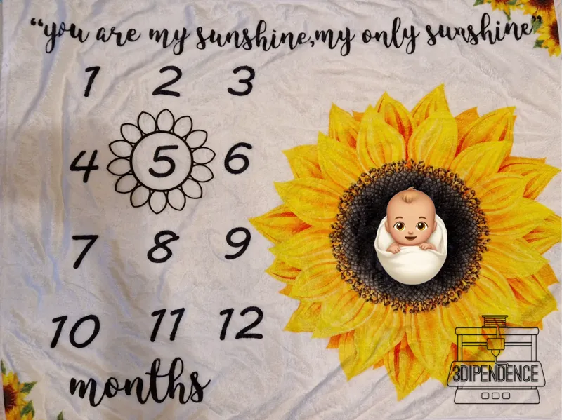 Girasole Segna Mesi Neonato