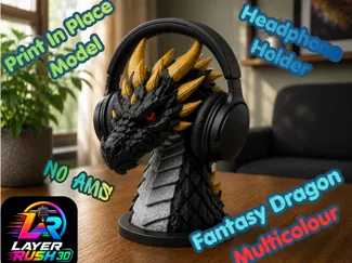 Dragon Head For Showcase And Headphone Holder !!!!