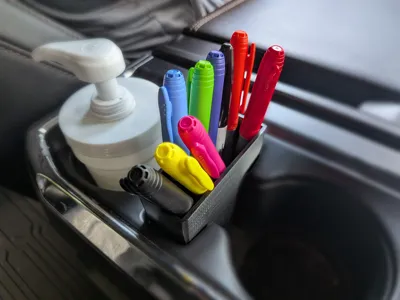 F150 console pen cup