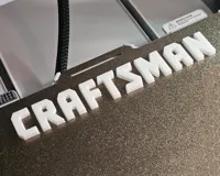 Logo décoratif Craftsman pour amateurs d'outillage — photo 3