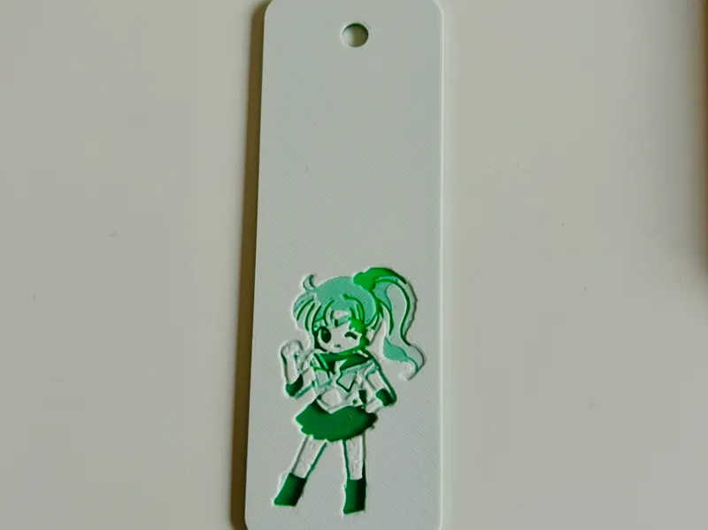 Sailor Jupiter bookmark - hueforge