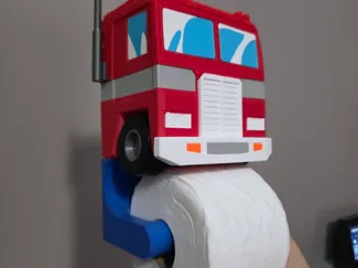 Optimus Prime Toilet Paper Roll Holder 