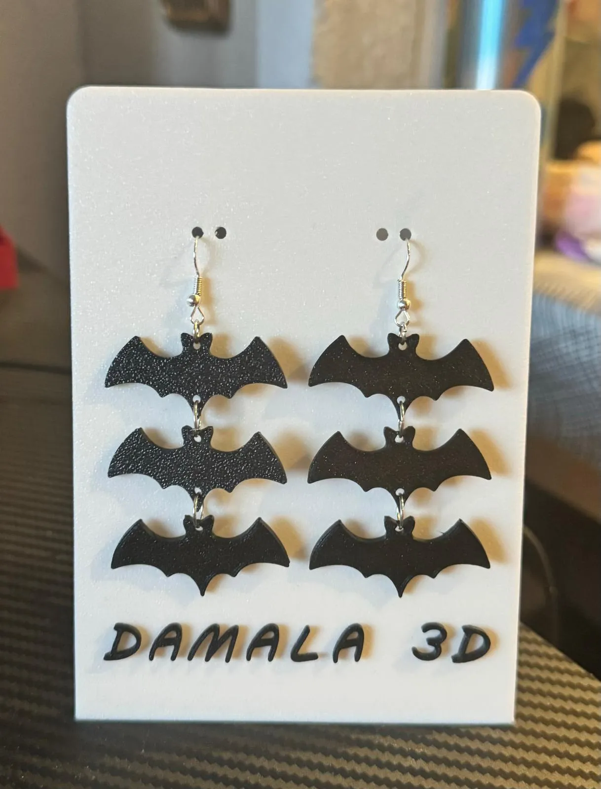 PENDIENTES MURCIELAGO view 2