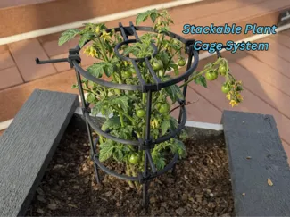 Adaptive Growth Plant Cage System