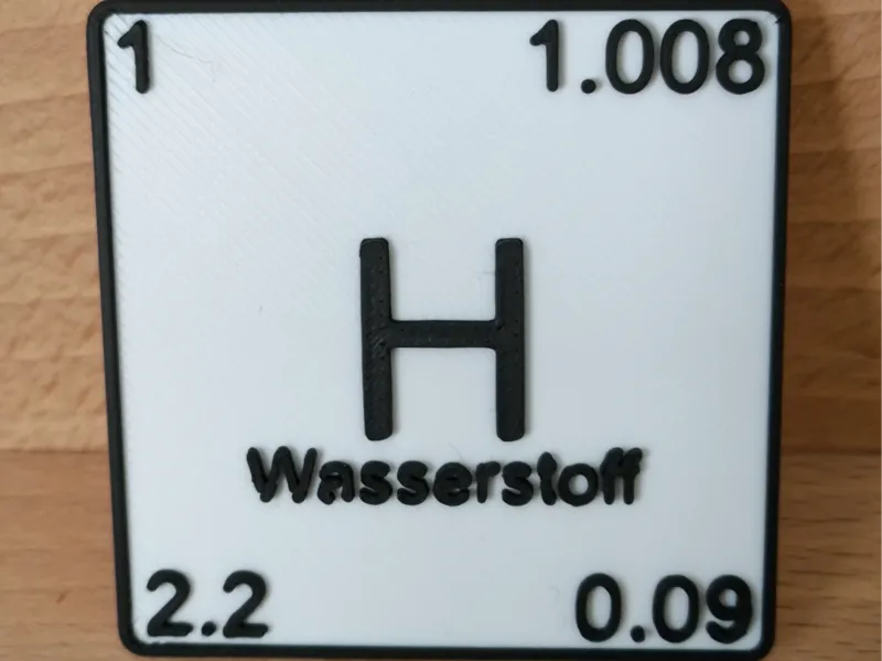 Element Wasserstoff - Periodensystem