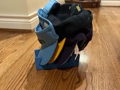 wall mounted or floor hat stand